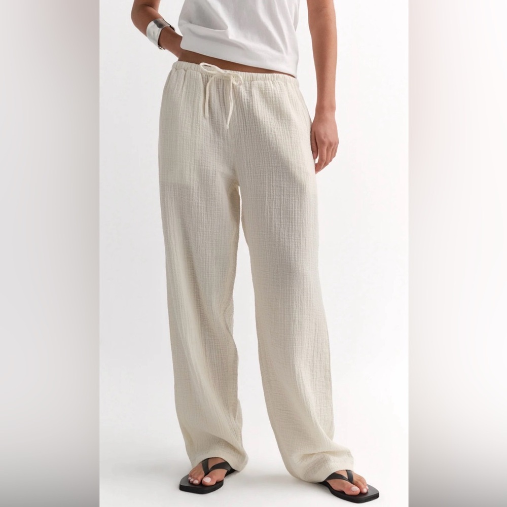 MATE the Label Organic Gauze Essential Pants